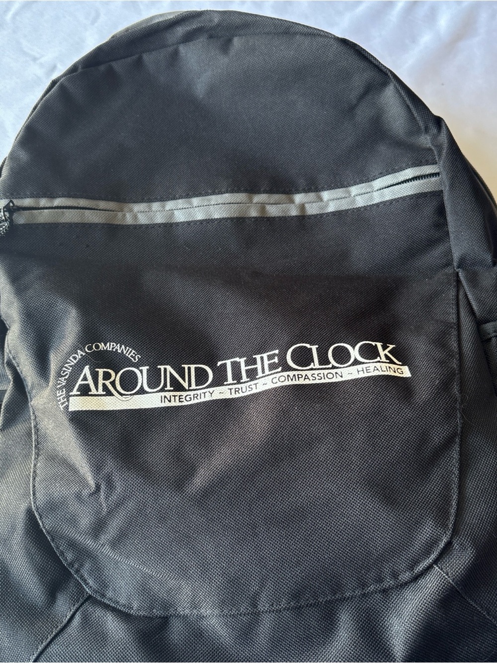 Black Backpack - Branded Men’s Bag